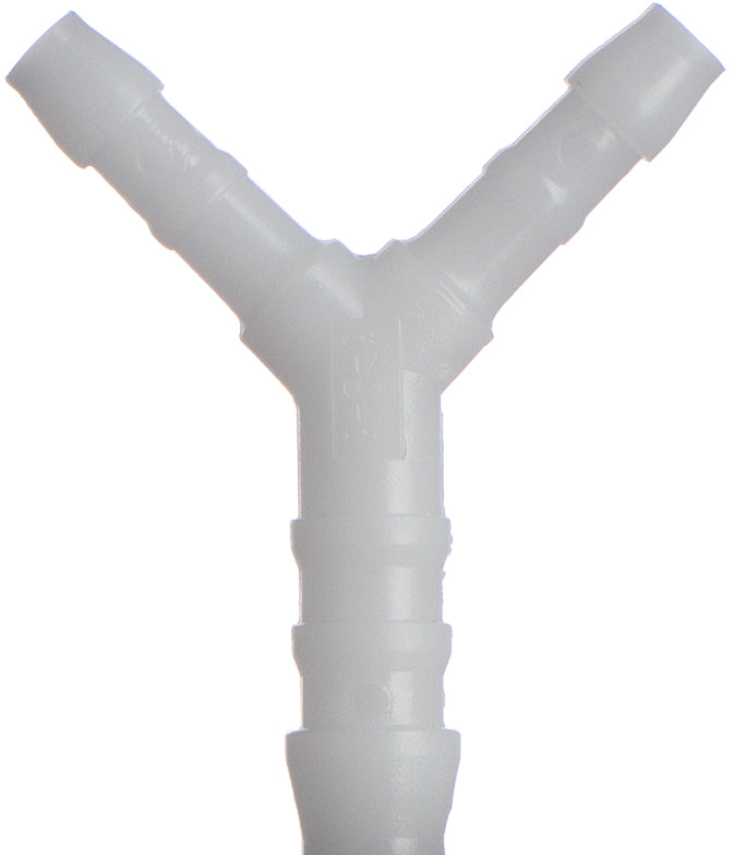 Schlauchverbinder Y Stück reduziert 4-6-4 mm, Kunststoff POM, Diesel, Wasser, Öl, Luft, Benzin