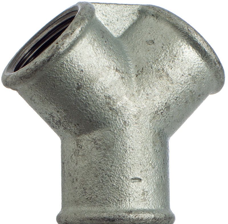 Schlauchverbinder Y Stück, 1 Zoll, Metall