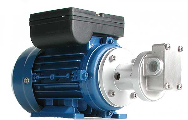 Zahnradpumpe 230 Volt,  max. 10 l/min, max. 6 bar, Edelstahl, Chemikalien