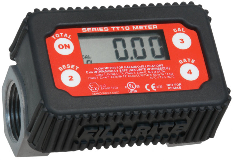 Zählwerk digital Benzin, Diesel, Kerosin 132 l/min, ATEX