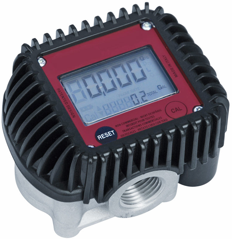 Zählwerk digital Öl Diesel Heizöl, Durchfluss 1 - 30 l/min, max. Betriebsdruck 70 bar
