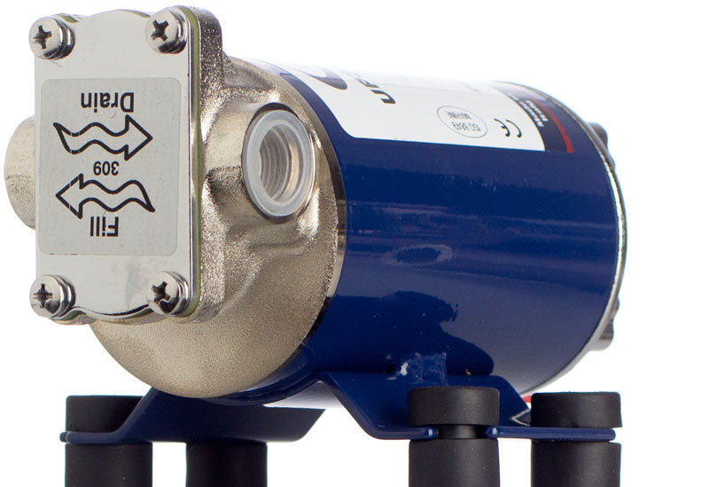 Zahnradpumpe Drehrichtungsumkehr, 12/24 Volt, max 15 l/min, Diesel, Display