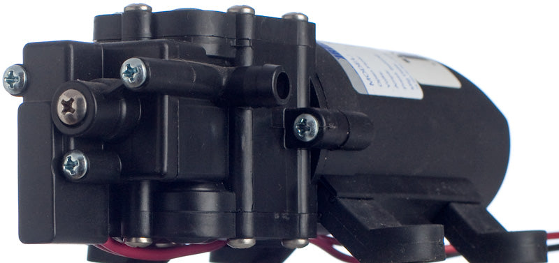 Druck- Membranpumpe 12 Volt, max 3,4 l/min, 2,8 bar, intermittierend 3 min