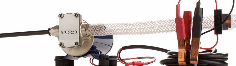 Ölwechselpumpe, Öl Absaugpumpe, Altölabsaugung, 12 Volt, Zahnradpumpe Drehrichtungsumkehr, Set