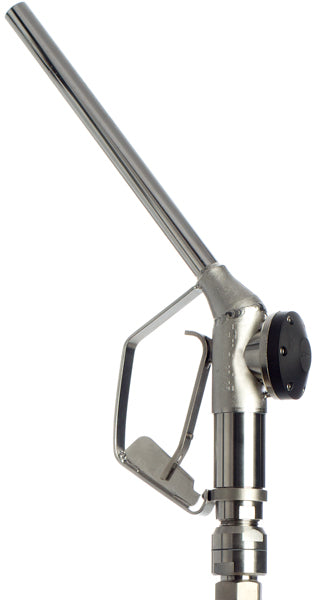 Automatik Zapfventil Edelstahl, Chemikalien, ATEX, 70 l/min, Drehgelenk 1 Zoll IG