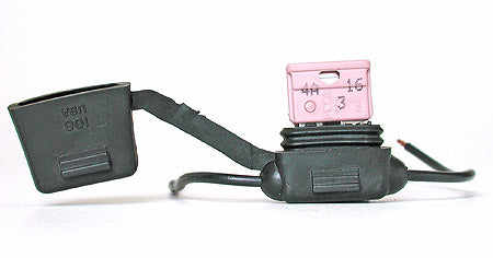 Sicherungshalter 12/24 Volt, Spritzwasser fest