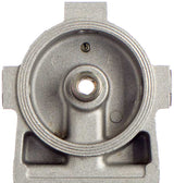 Filterkopf, universal, vertikaler Befestigung, Aluminium, zwei Blindstopfen, Set