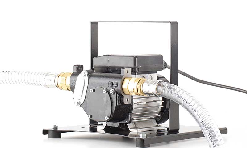 Tragegestell für alle Pumpen mit  Diesel + Öl in 230-400 V