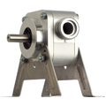 Impeller Bohrmaschinenpumpe mit Edelstahl Fussgestell zum Fördern von Diesel und mineralischen Ölen.