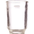 Filterglas als Ersatz für den Inline Vorfilter, Inline Glas, für Zahnradpumpen